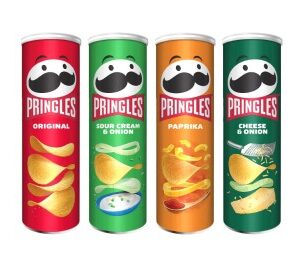 Pringle Chips 19X165gm