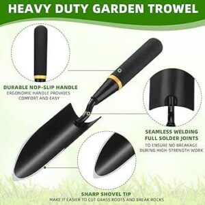 Ergonomic Carbon Steel Digging Trowel