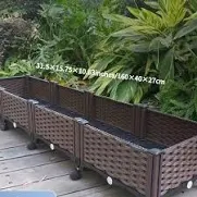Premium Lightweight Raised Garden Planting Bed
