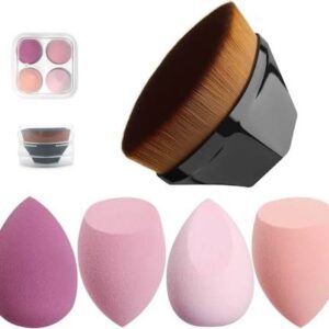 Professional Makeup Sponge Blender Set (4-Pack)