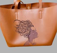 Vegan Leather Luxury Women's Tote Bag