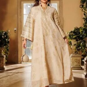 Women's Elegant Flowy Maxi Kaftan Dress