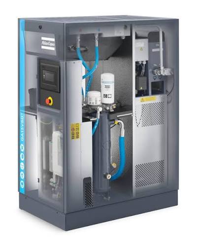 Atlas Copco GA 15 VSD+ Rotary Screw Air Compressor (15 kW / 20 HP)