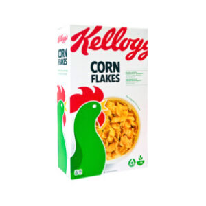 Kellogg's Corn Flakes Original | 375g | Tasty & Nourishing Breakfast | Cholesterol Free | High in Vitamins B1, B2, B3, D & Iron | Quick & Easy Breakfast