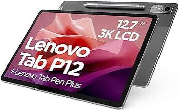 Lenovo Tab P12 - 12.7" 3K Display, 8GB RAM, 128GB, With Lenovo Tab Pen Plus