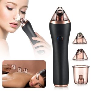 4-in-1 Body Gua Sha Cupping & Blackhead Remover Facial Machine