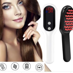Electric Head Massager - Magnetic Therapy Hair Growth Comb with LED Display