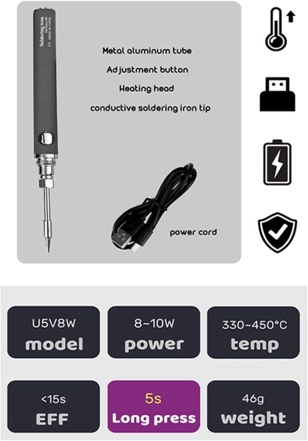 Product-04-Portable USB Soldering Kit Product-04-Portable USB Soldering Kit