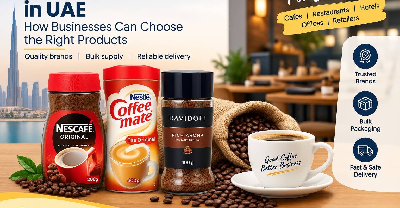 Wholesale coffee products in UAE